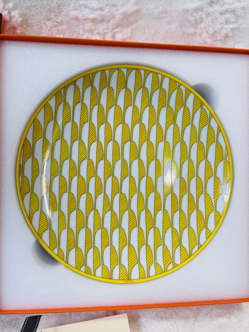 新品未使用 エルメス デザートプレート 2枚  ソレイユ