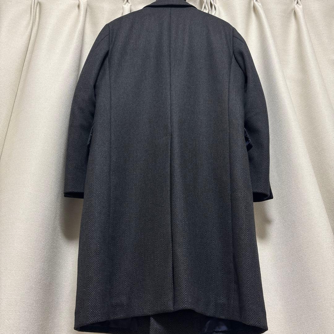 モモンガ様　Belvest極上ウール100％ チェスターコート 48 イタリア製