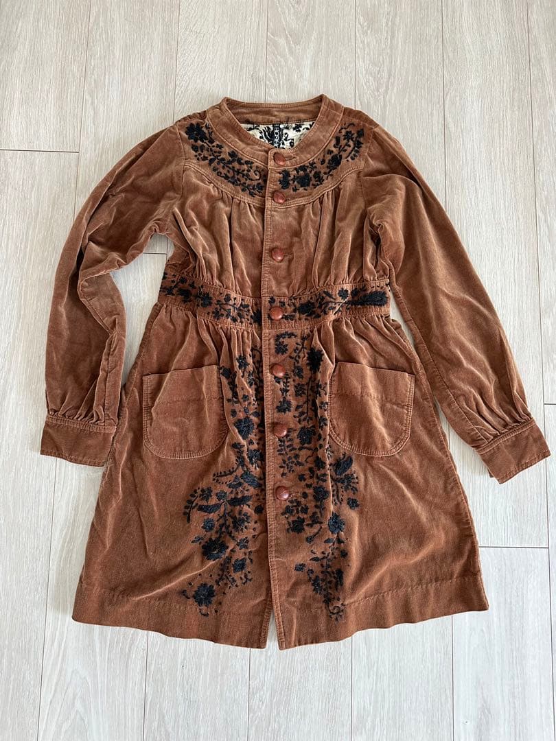 あちゃちゅむムチャチャ新品ワンピース定価34650円keikiii刺繍レトロ