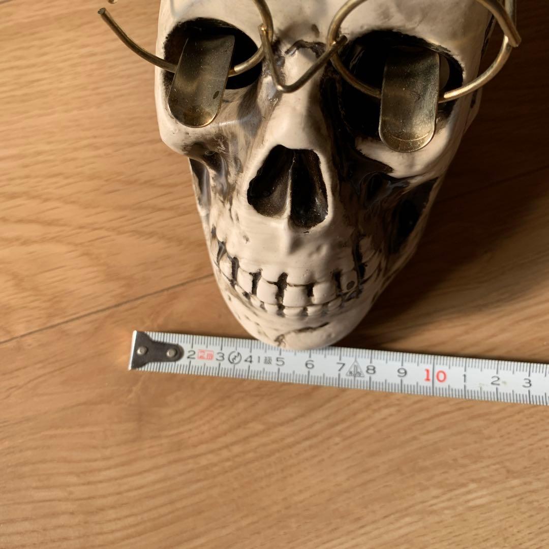 50s アンティーク　スカル　メガネ置き　灰皿