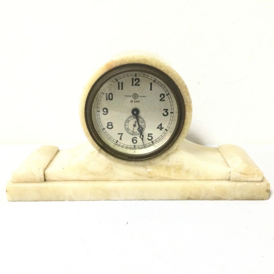 レトロ置時計 手巻 SEIKO 点検OK 時代物 M