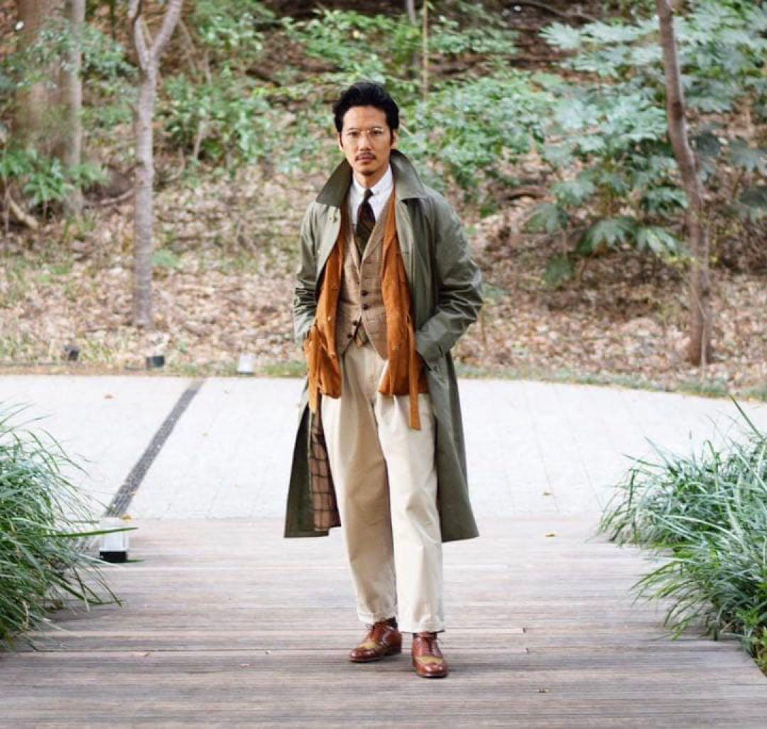 GRENFELL スリムキャンベル BEAMS F ツイード moon社 別注