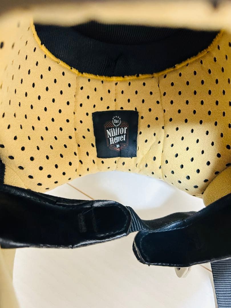 NIKITOR フルフェイス ヘルメット ブラック Lサイズ