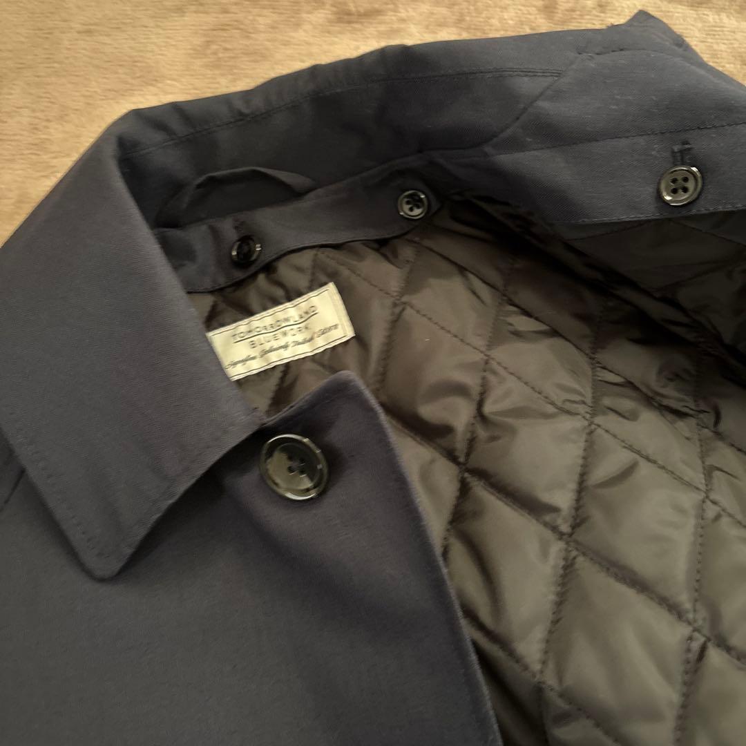 専用です　トゥモローランド　ブルーワーク　メンズライナー付きコート　濃紺