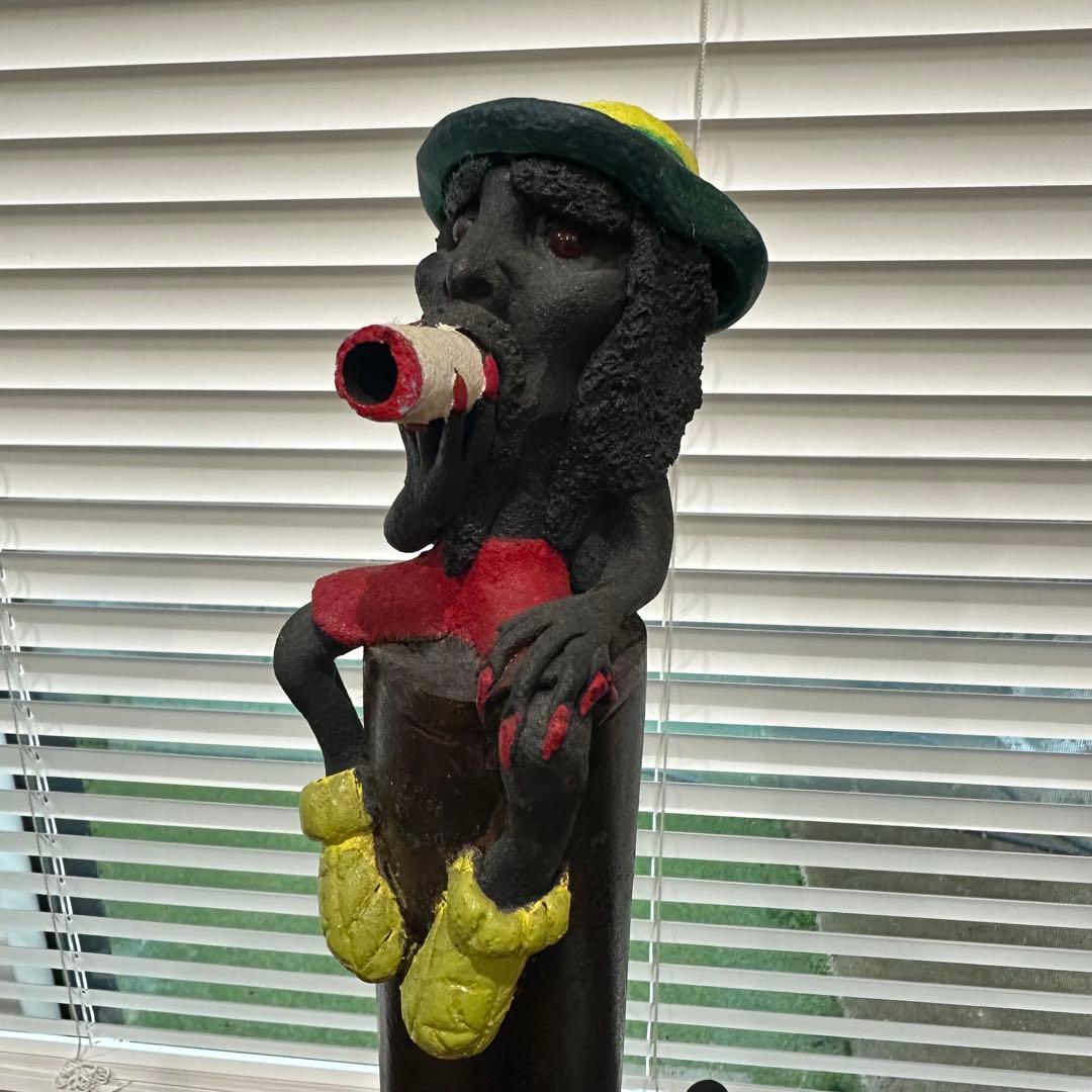 ラスタマン ジャマイカ レゲエ お香立て インセンスホルダー スモーク ドレッド