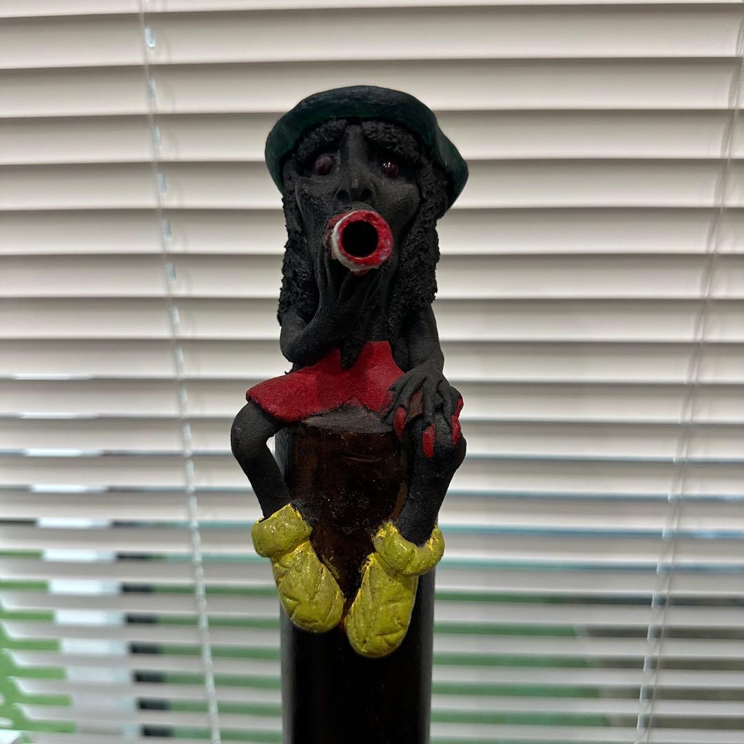 ラスタマン ジャマイカ レゲエ お香立て インセンスホルダー スモーク ドレッド