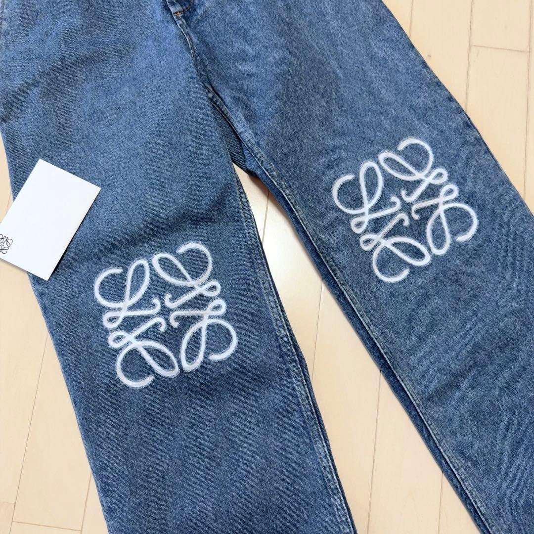 LOEWE アナグラムバギージーンズ 32