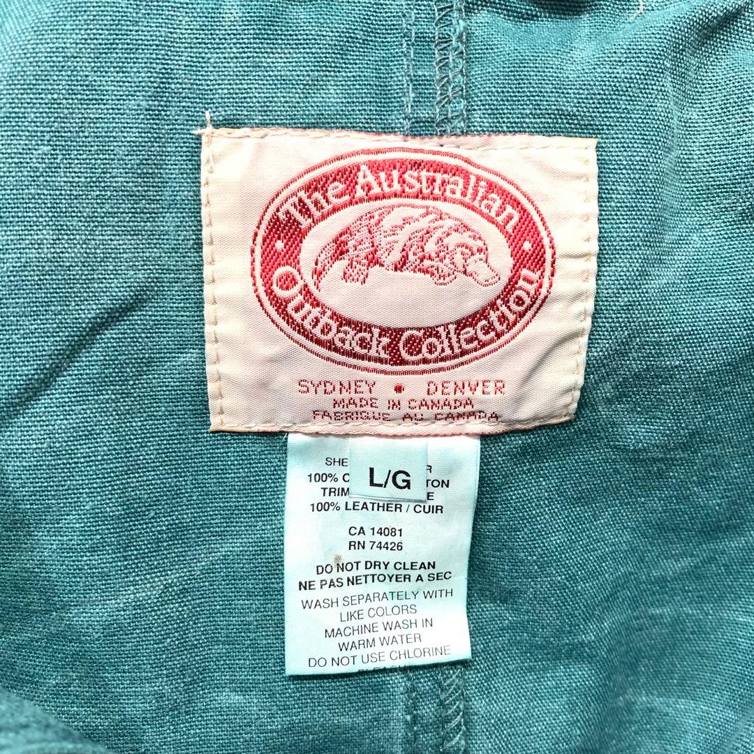 美品 80年代〜 ダック地 ロングコート L/Gサイズ カナダ製