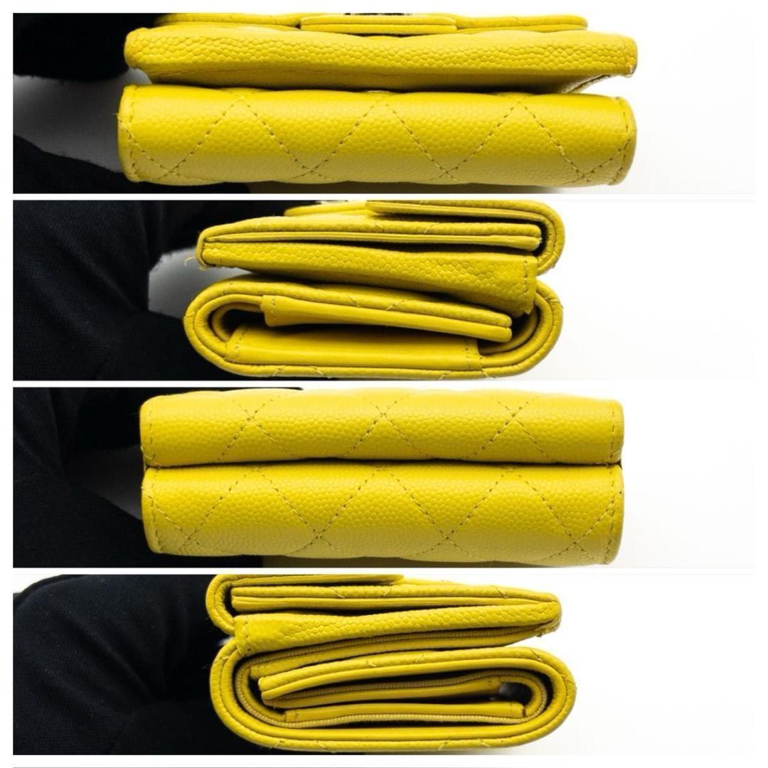 【超極美品】CHANEL タイムレスクラシック　三つ折り財布　マトラッセ