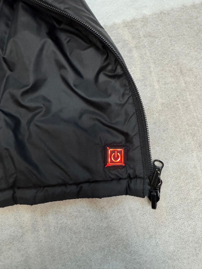 ビームスゴルフ×ワイルドシングデナリパーカ　電熱ベスト付　紺M