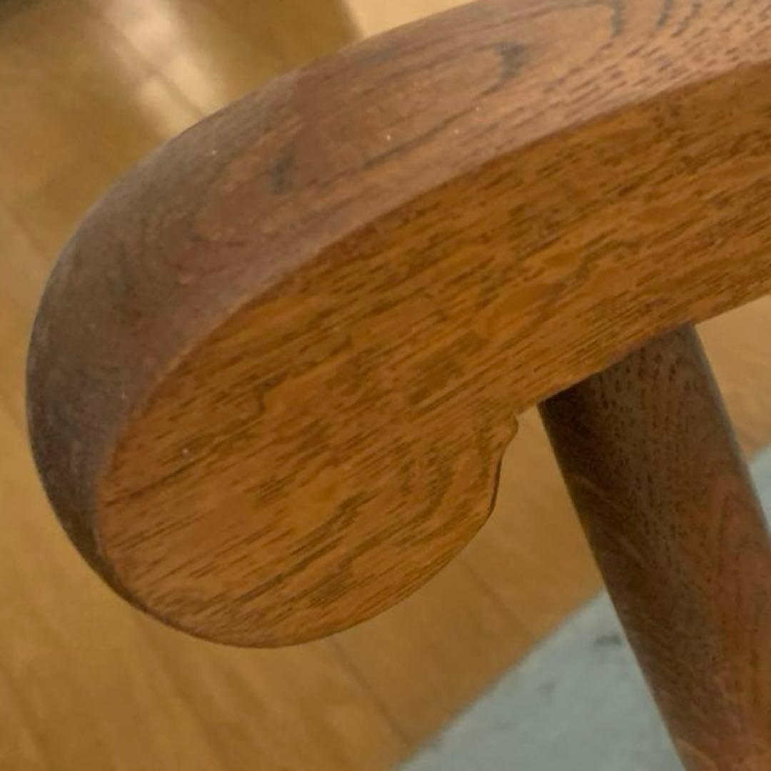 椅子　アンティーク　木製 ロッキングチェア ブラウン