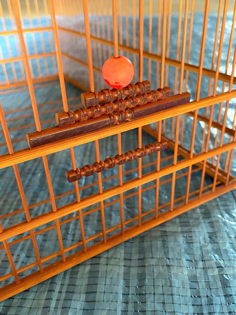 #7 鳥かご　寝箱　手作り　昭和　レトロ　セット　未使用