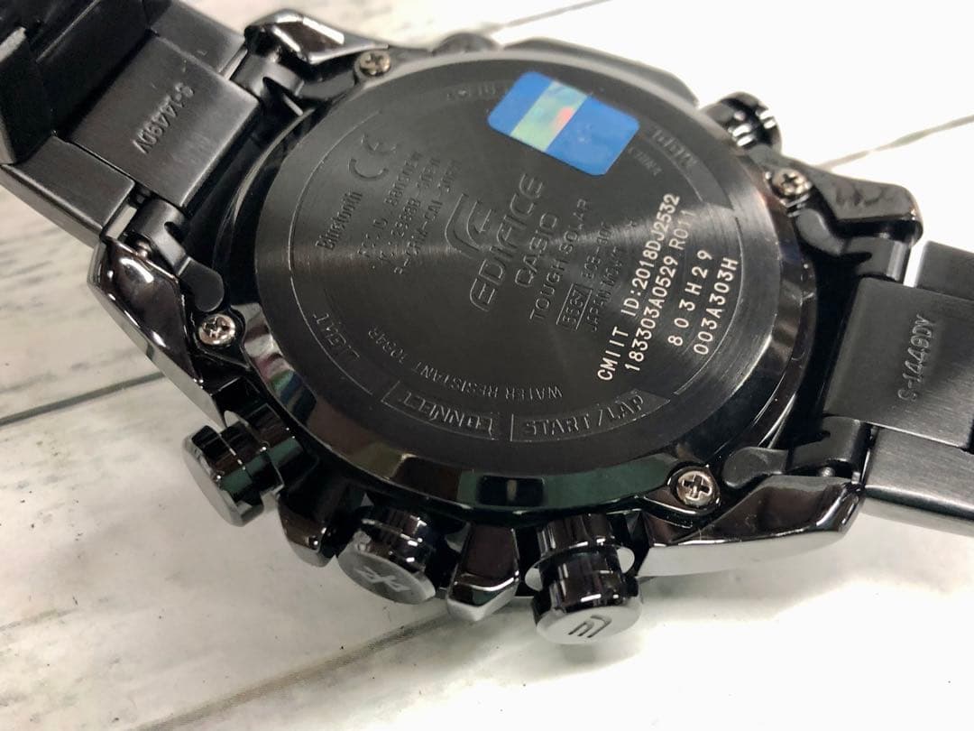 CASIO EDIFICE ECB-800DC タフソーラー Bluetooth