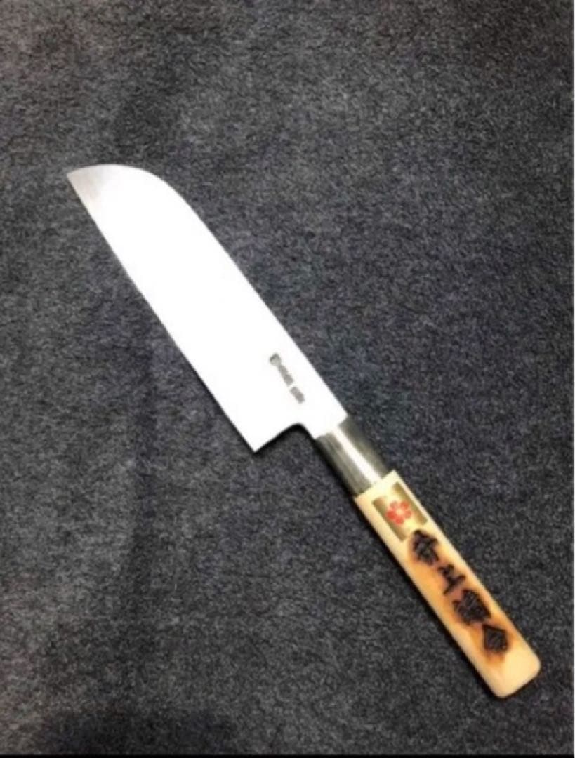 堺 貞宗 鎌型料理包丁 165㍉ 薄刃 和包丁　高級品　包丁　ナイフ　日本製