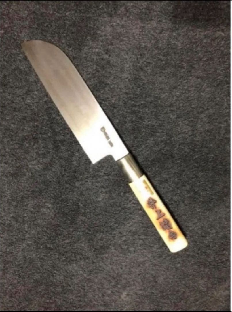 堺 貞宗 鎌型料理包丁 165㍉ 薄刃 和包丁　高級品　包丁　ナイフ　日本製