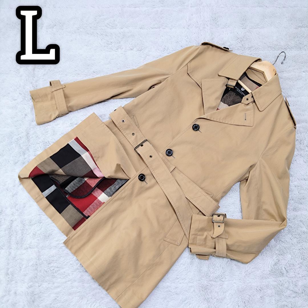 ブラックレーベルクレストブリッジ　トレンチコート　Ｌ　ライナーベルト　三陽商会