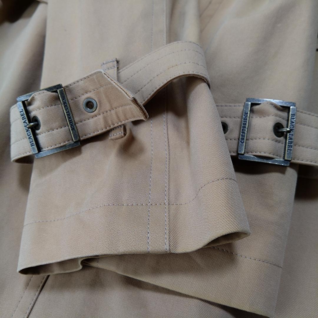 ブラックレーベルクレストブリッジ　トレンチコート　Ｌ　ライナーベルト　三陽商会