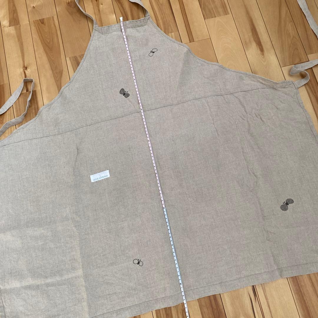 【希少‼️】ミナペルホネンchoucho リネンエプロン