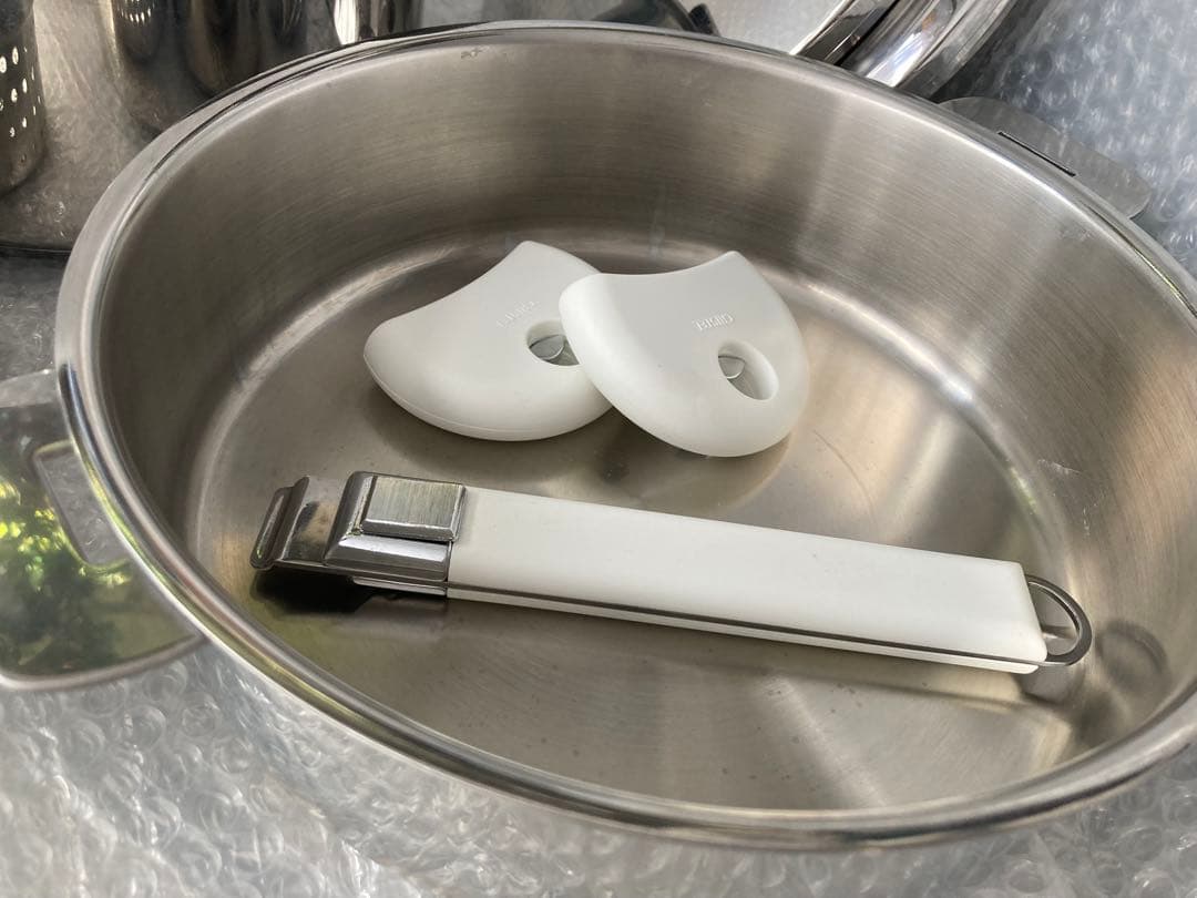 クリステル鍋深鍋16.18. 20.22センチ&浅鍋22センチ