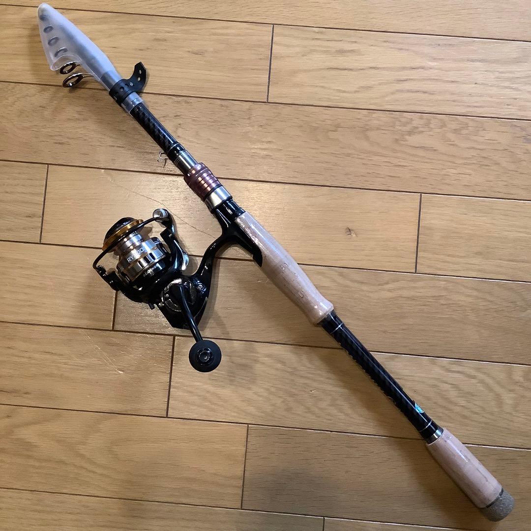 ショアジギ　サーフ3mコンパクトロッド&スピニングリール5000番