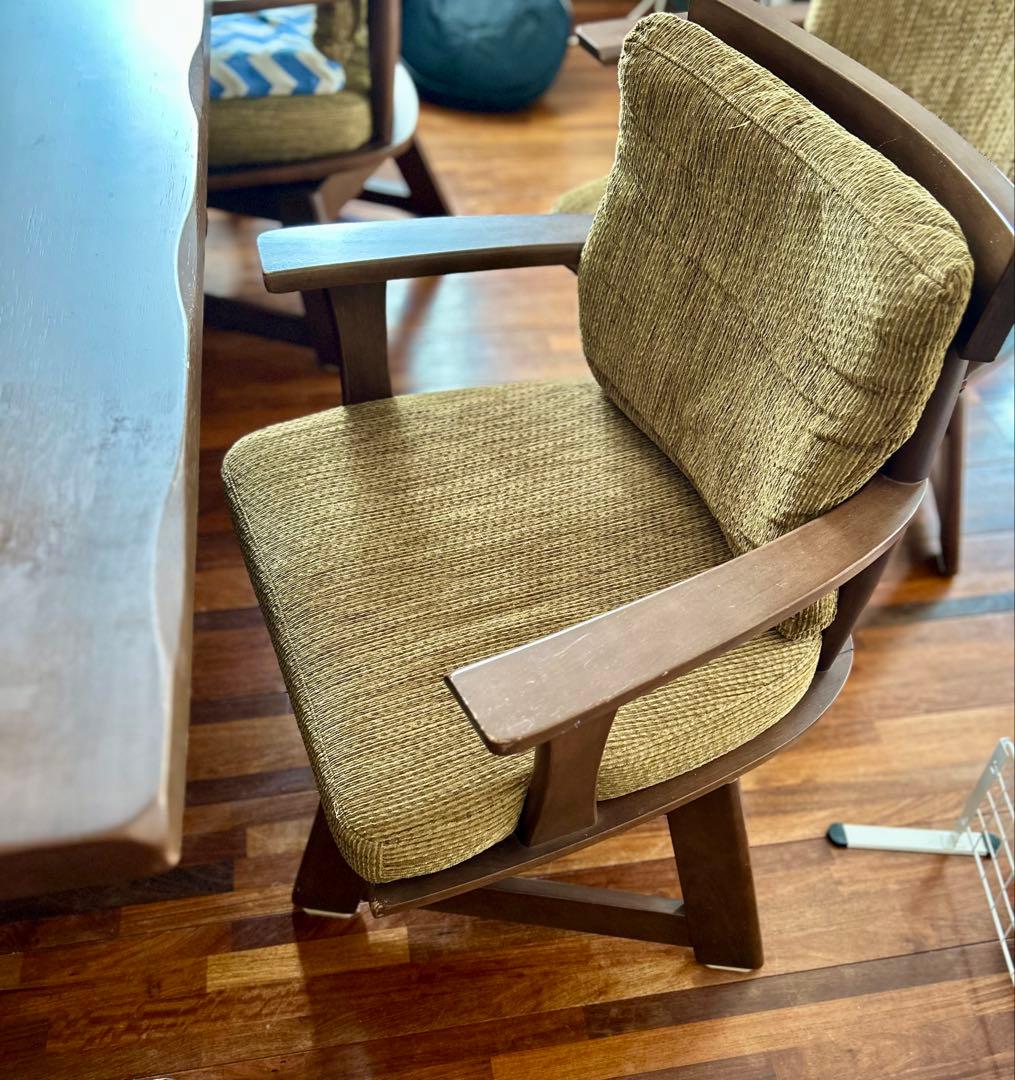 引き取り希望 木製ダイニングテーブルセット