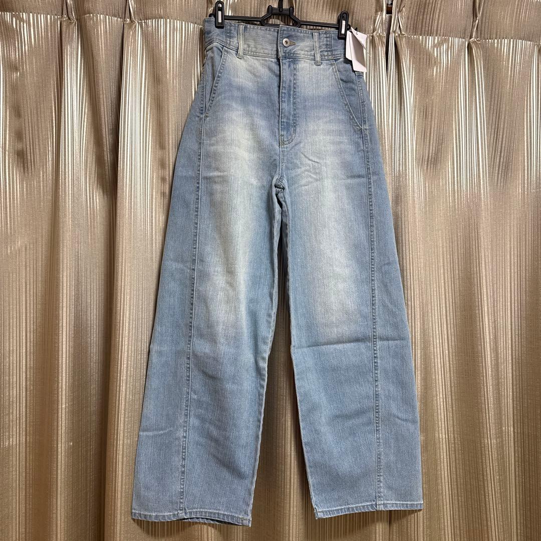 CYNICAL カーブデニムパンツ