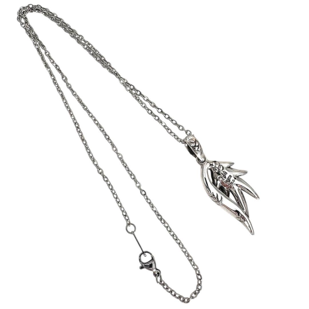 ブラッディマリー ブルーダイヤモンド Ice フェザー ネックレス