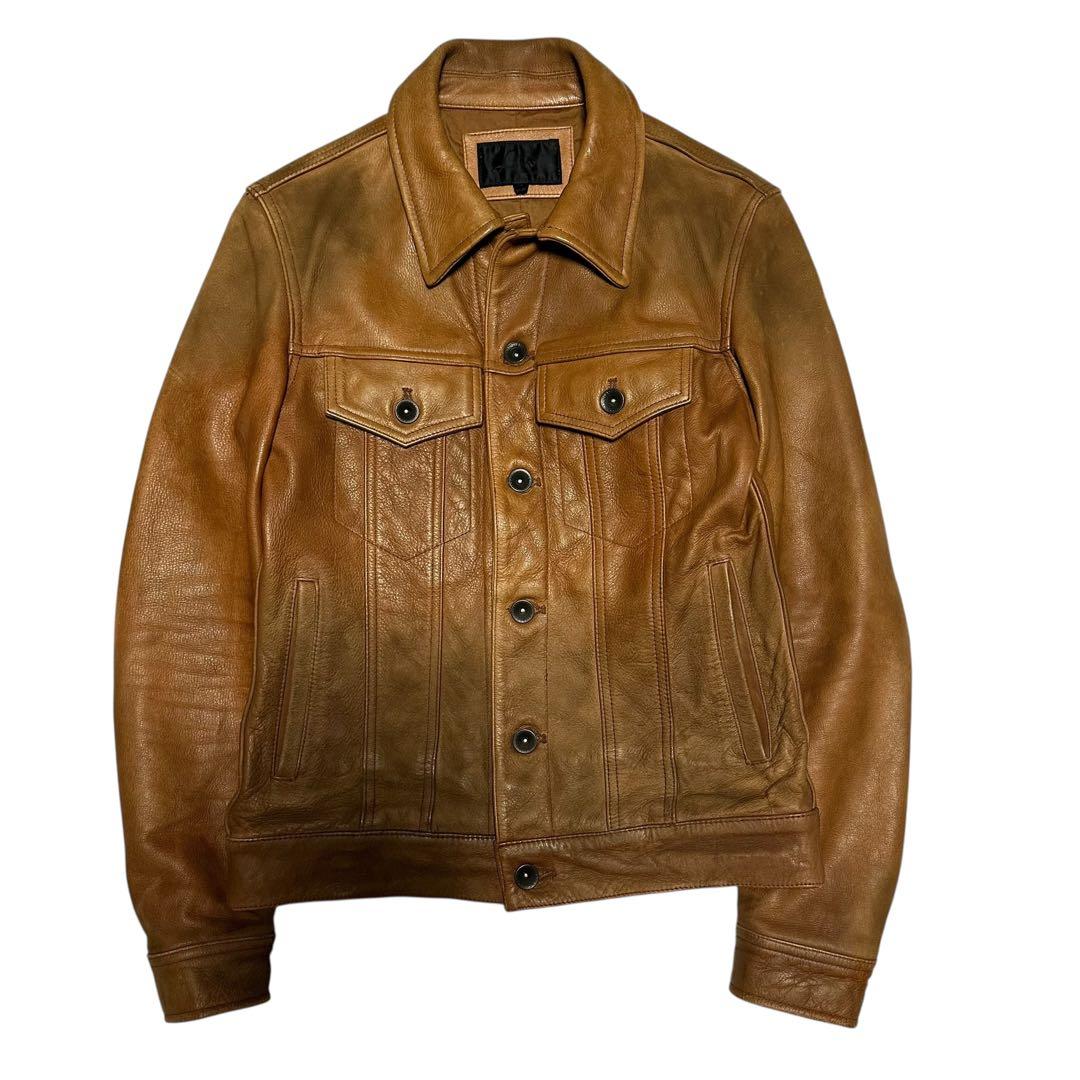 JACKROSE ヴィンテージ加工 レザージャケット 00s