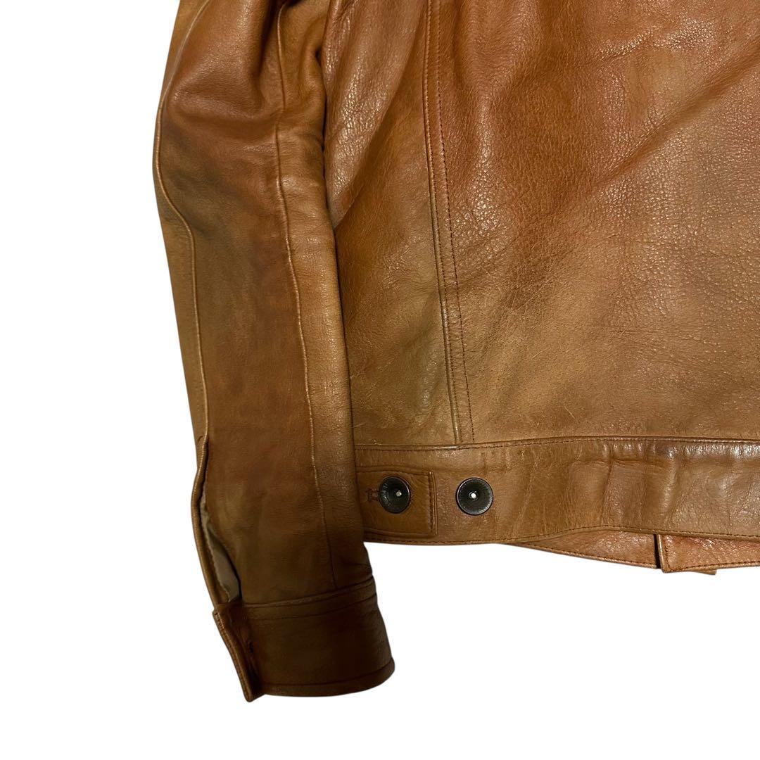 JACKROSE ヴィンテージ加工 レザージャケット 00s