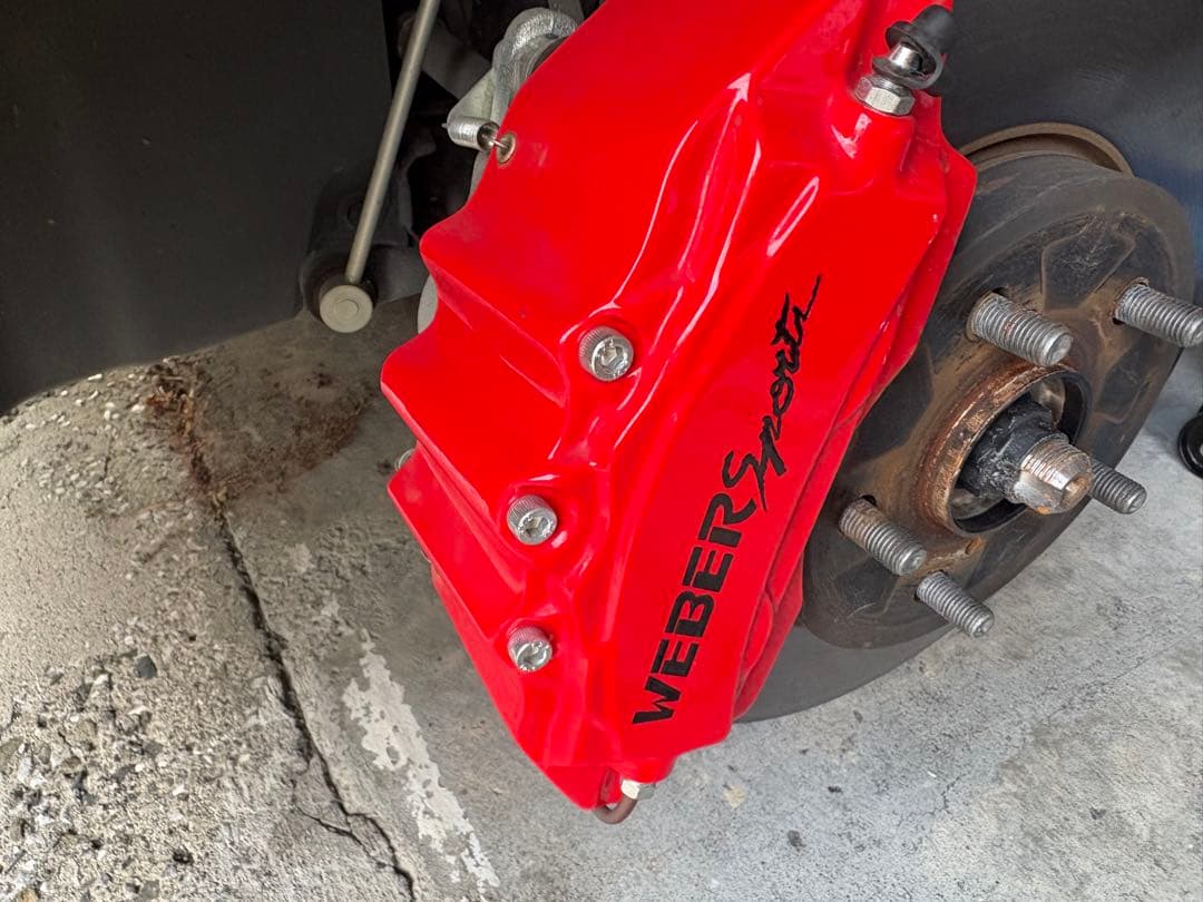 WEBER Sports プリウス60系 ブレーキキャリパーカバー