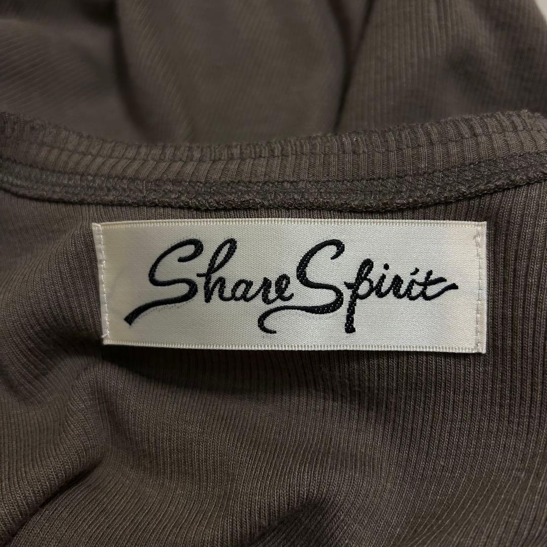 トップス 00s Share Spilit Hand Embroidery Top