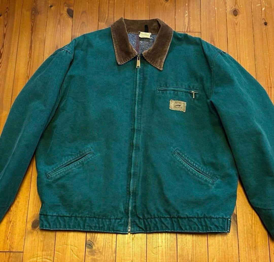 90sダックスバックDuxbakモスグリーンジャケットデトロイト