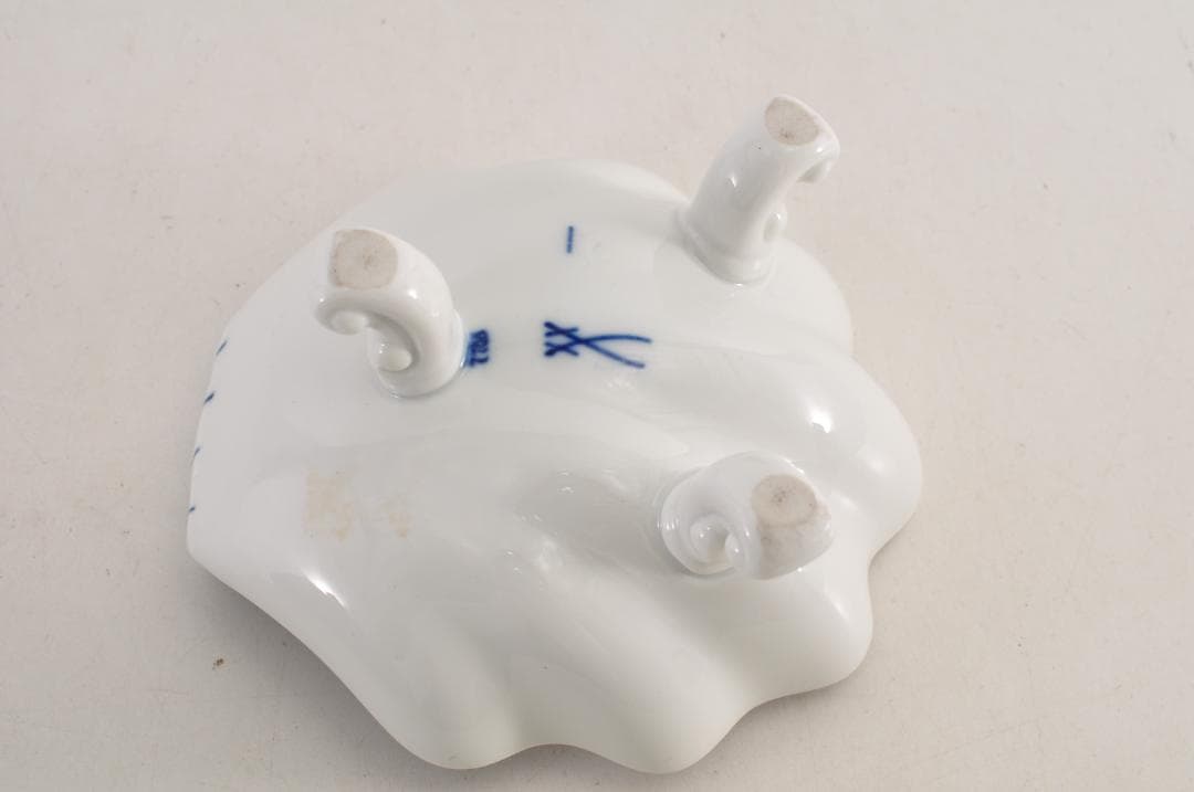 美品 MEISSEN マイセン ブルーオニオン 小皿