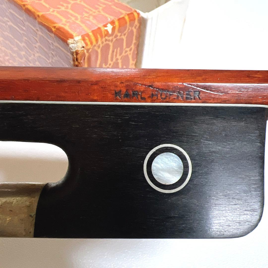 KARL HOFNER チェロ弓 4/4 カールヘフナー　張り替え不用