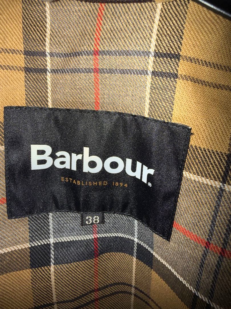専用です 新品 別注Barbour トランスポート ノンオイル サイズ38
