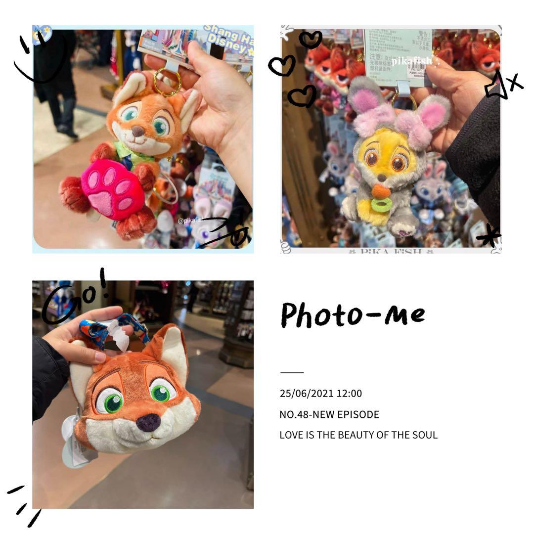 Fリクエスト3点　ズートピア　キーホルダー　バッグ