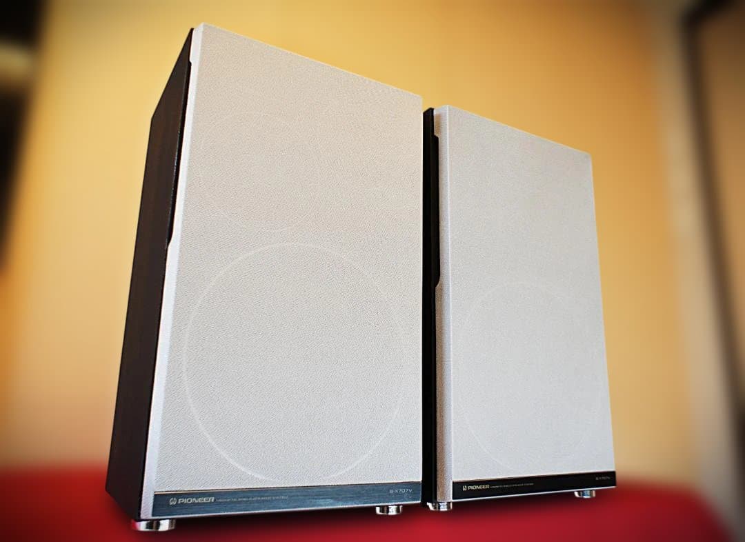 【極美品】Pioneerスピーカー S-X707V ブラック調 整備良品