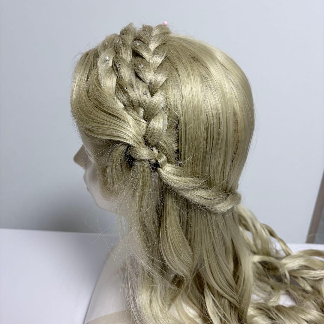 実写シンデレラ風ウィッグ