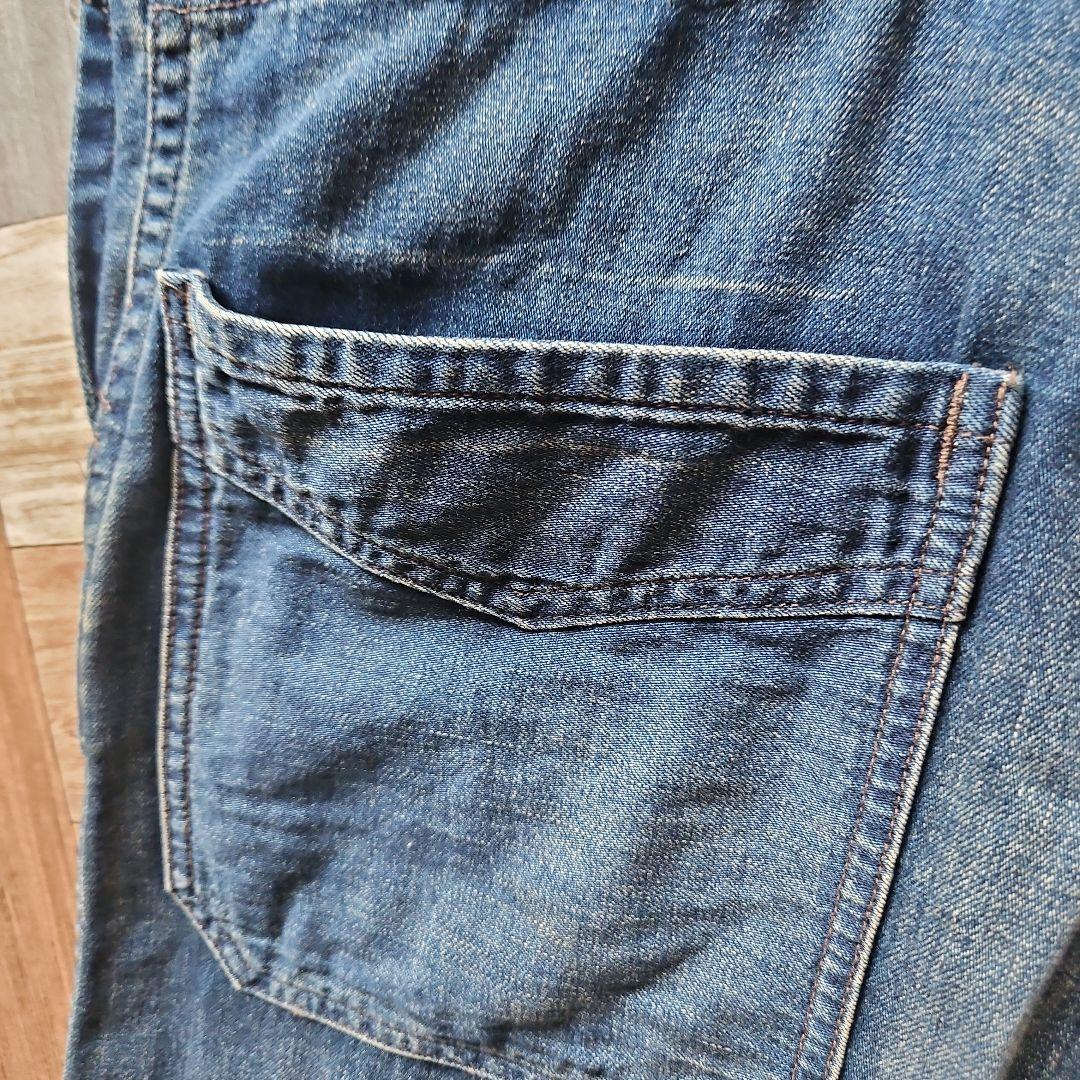 美品⭐RRLラルフローレン デニムオーバーオールサロペットS/Pダブルアールエル