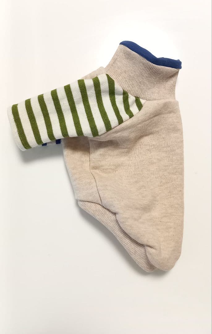 長袖ボーダーの服