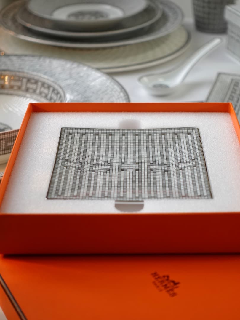 HERMES エルメス モザイク24 プラチナ プチカレ No2 新品未使用