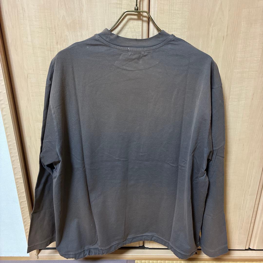 clesste ブラウン長袖カットソー