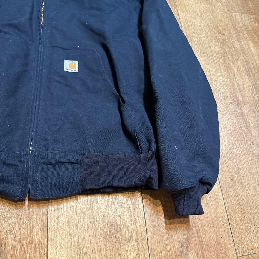 R*H様 Carhartt ネイビー ジップパーカー RN 14806 SIZE