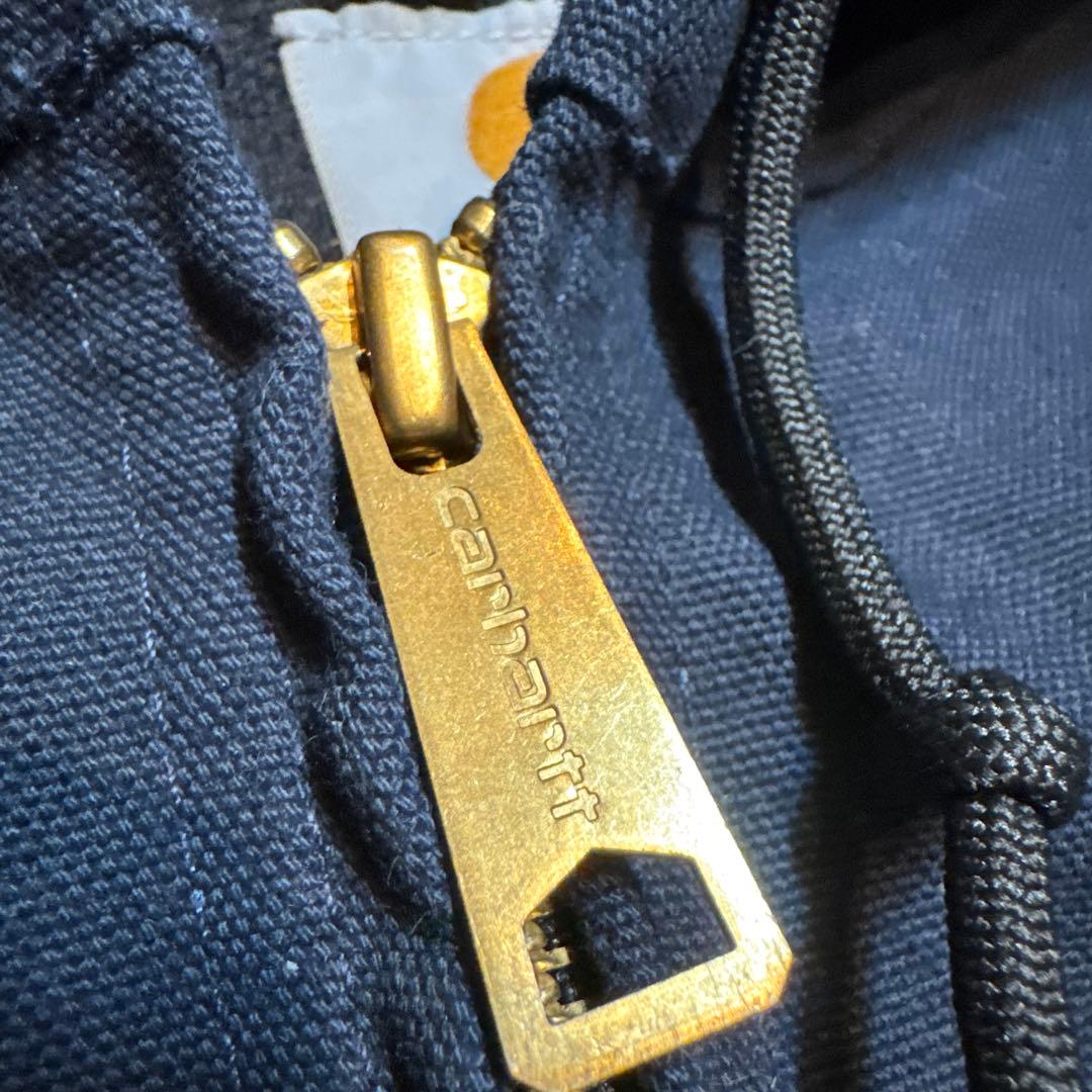 R*H様 Carhartt ネイビー ジップパーカー RN 14806 SIZE