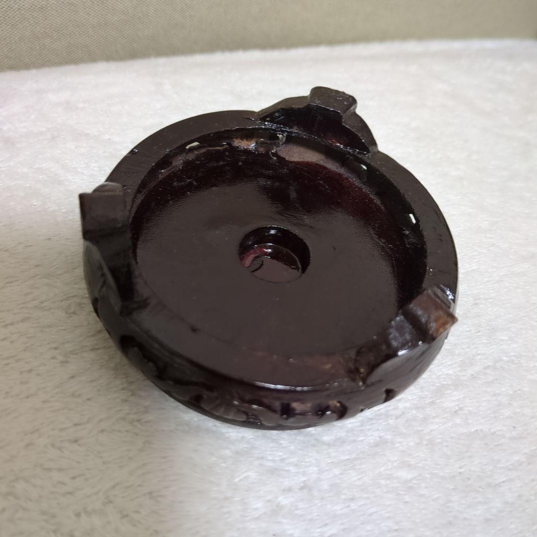 【匿名配送／色鮮やか／美品】伝統的中国風 花瓶 赤茶色と緑色２個セット