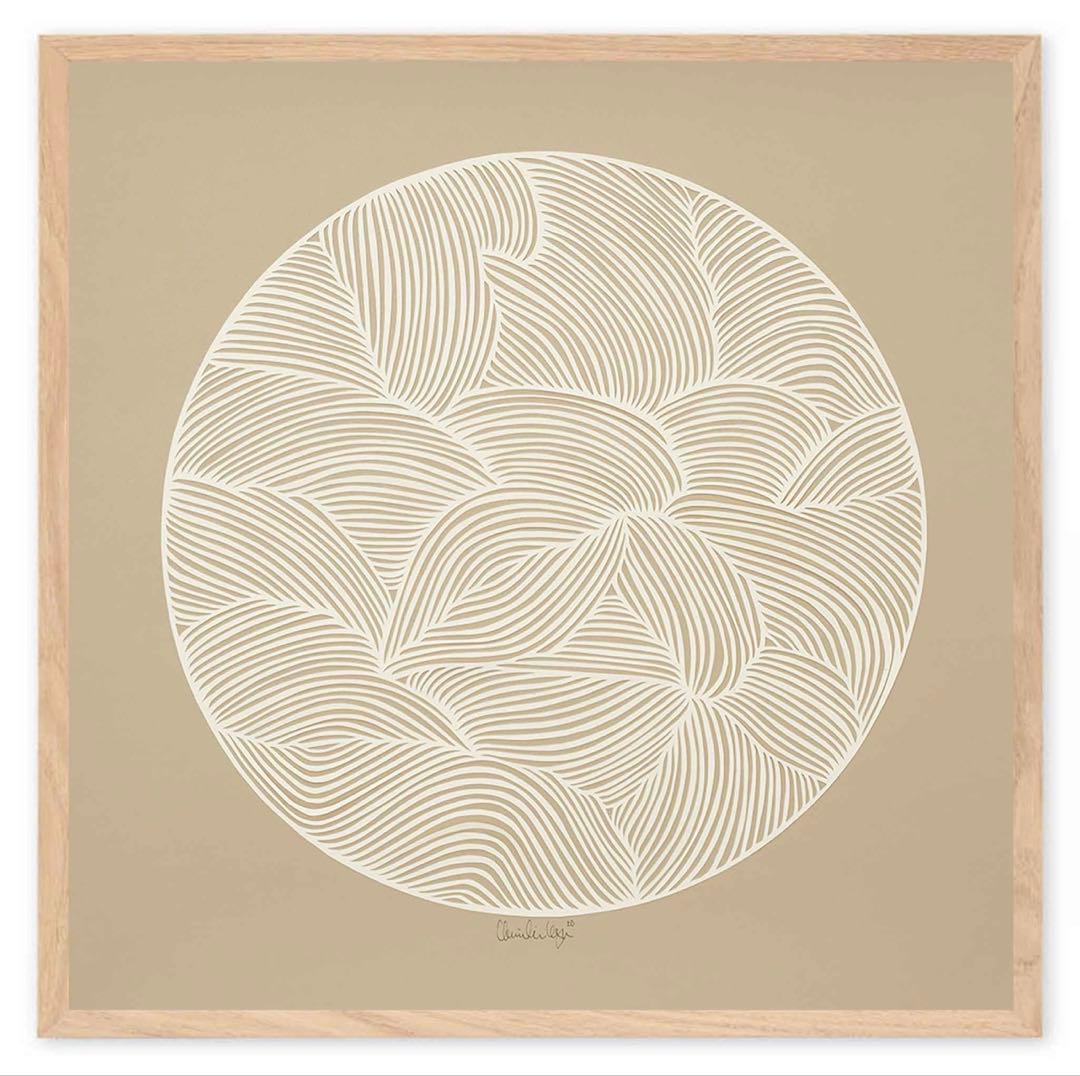 THE POSTER CLUB☆ポスター50x50cm ムーンNo. 01 月