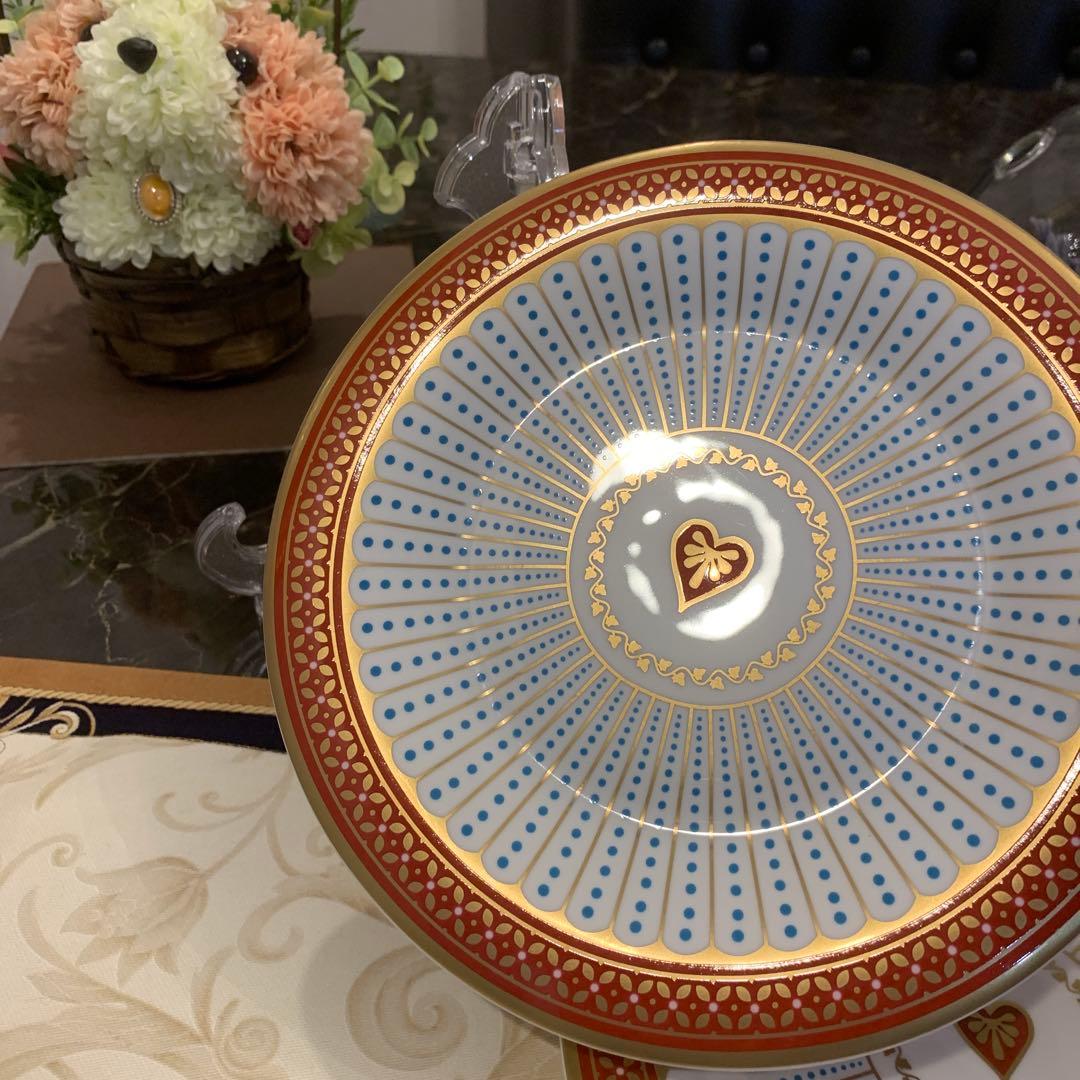 ウェッジウッド ハーレクイン　クイーンオブハート　18cmケーキプレート 2枚