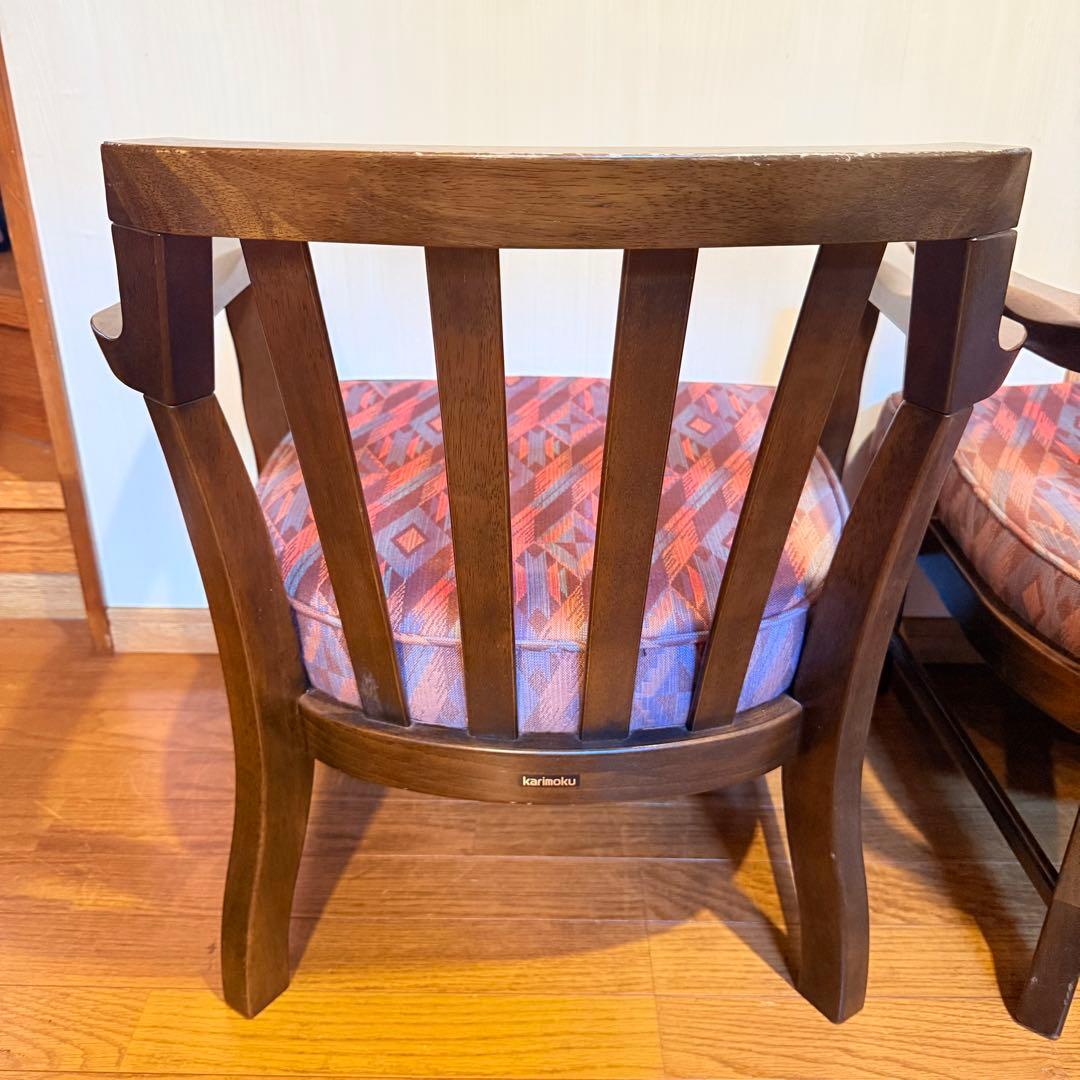 カリモク karimoku クラシック アームチェア 2脚セット