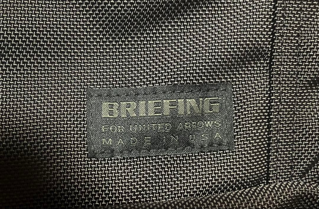 UNITED ARROWS別注 BRIEFING PC TOTE ダークグレー