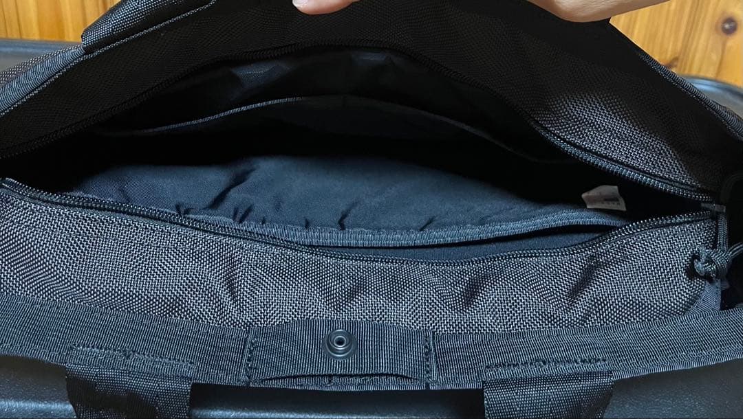 UNITED ARROWS別注 BRIEFING PC TOTE ダークグレー